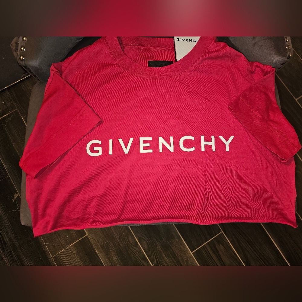 Givenchy Bold Raspberry Short Sleeve Tee
